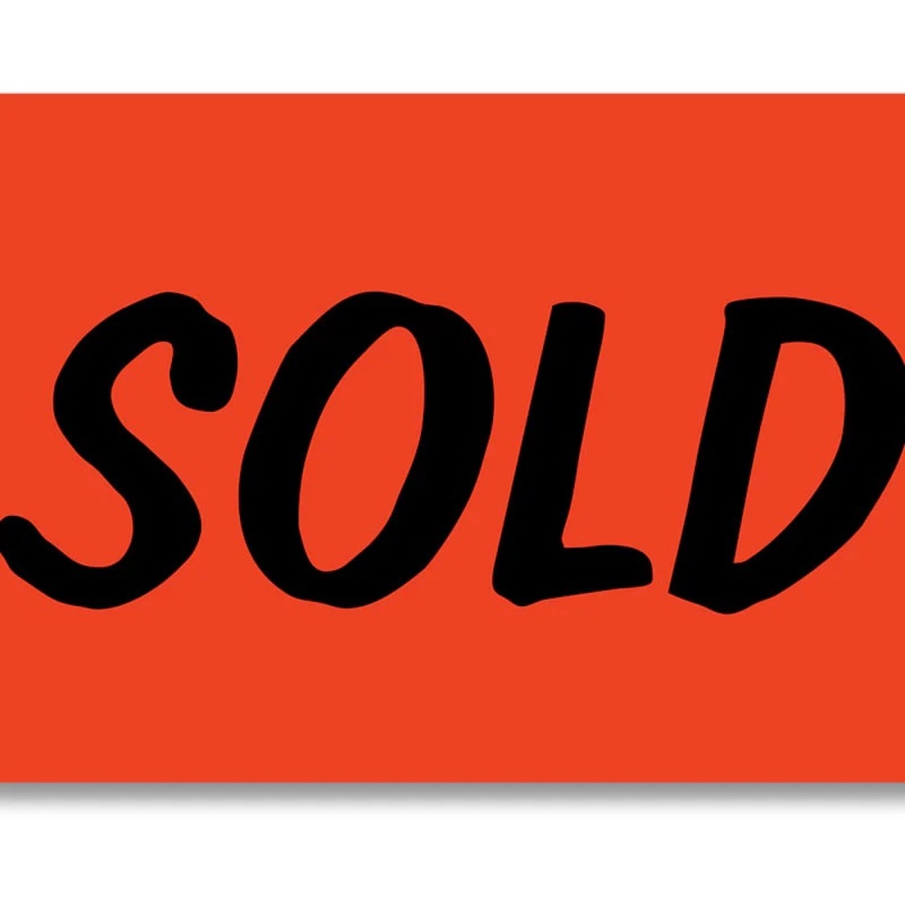 SOLD ITEMS
